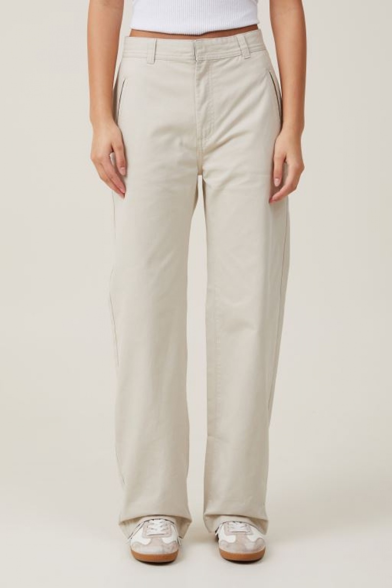 Pantalon Cotton On Bailey Mujer Gris | 4HeWVeK4Kzm