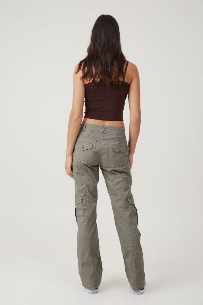 Pantalon Cotton On Bootleg Cargo Flare Mujer Woodland | 5BcaqiyIgH8