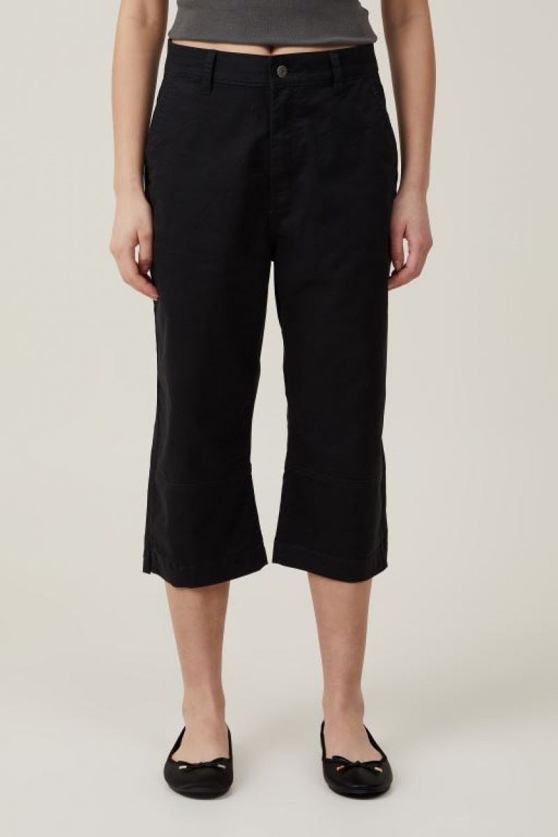 Pantalon Cotton On Capri Mujer Negras | 2cvBYbJNAYv