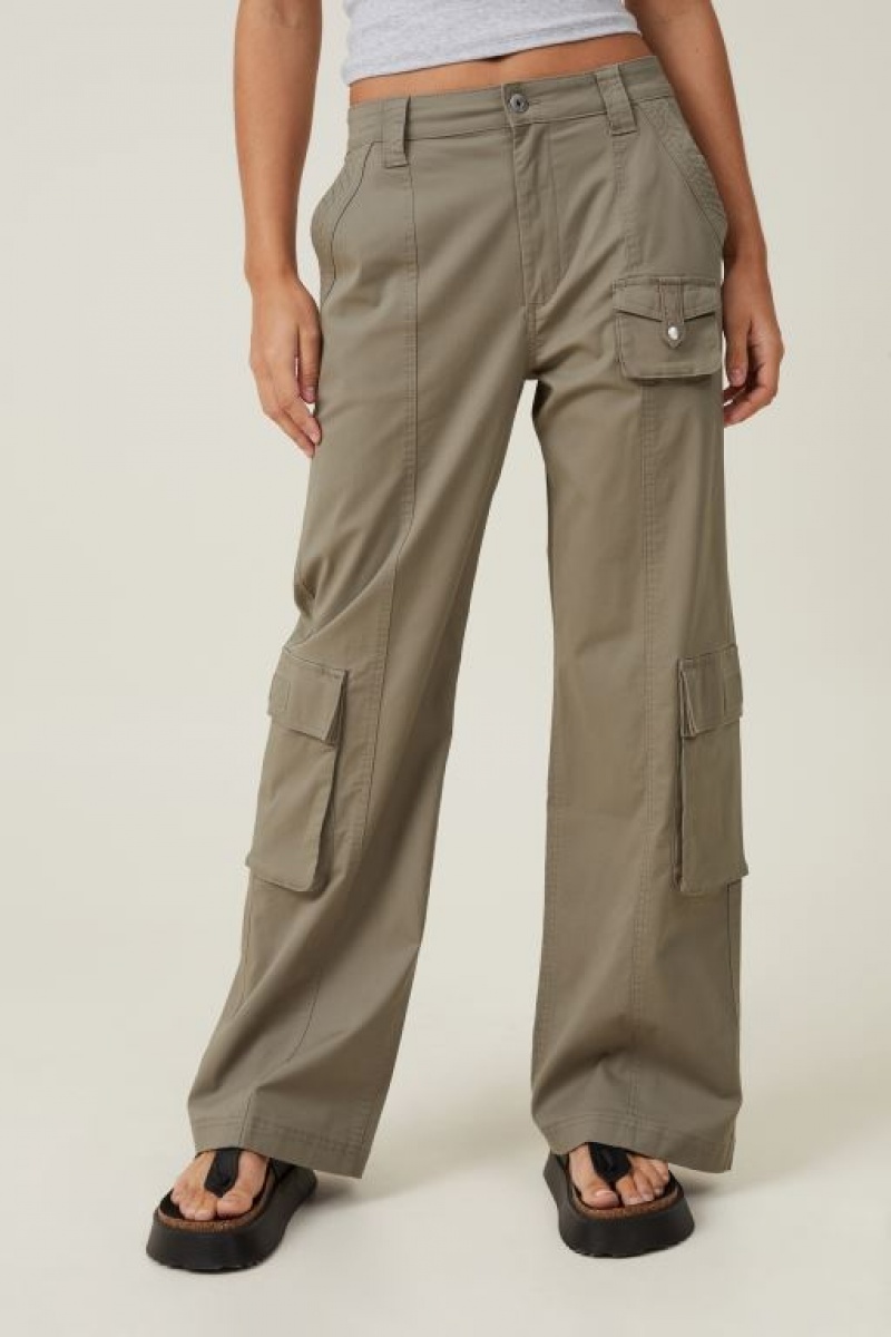 Pantalon Cotton On Hayden Cargo Mujer Woodland | clYyMeWgSxJ