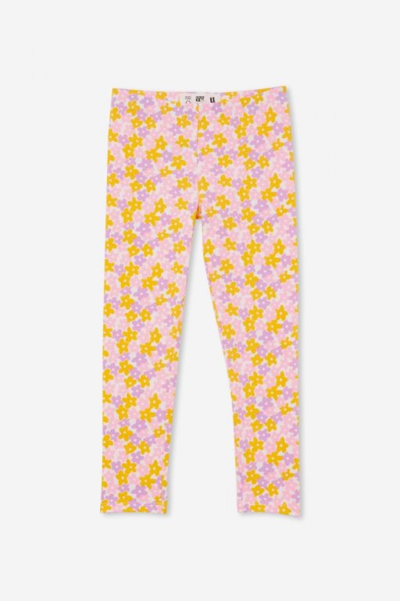 Pantalon Cotton On Huggie Tights Niña Amarillo Claro | Y6WB3mpRWzX