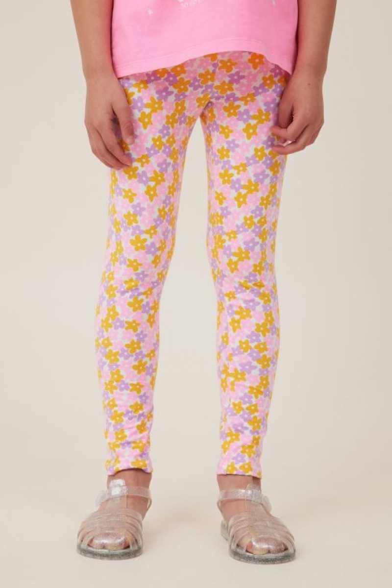 Pantalon Cotton On Huggie Tights Niña Amarillo Claro | Y6WB3mpRWzX