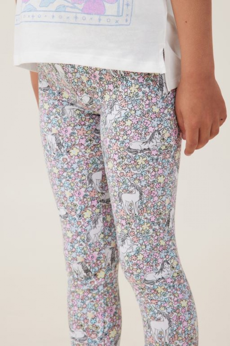 Pantalon Cotton On Huggie Tights Niña Blancas | VbUb7Wbupm5