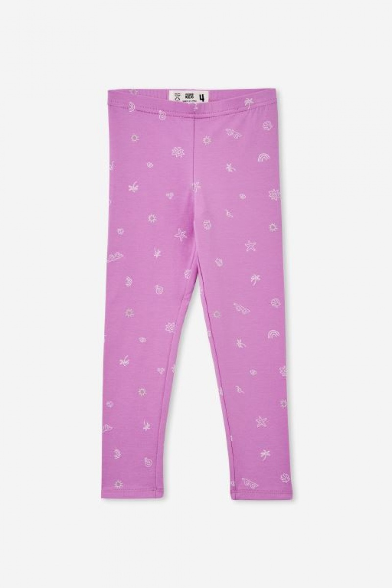 Pantalon Cotton On Huggie Tights Niña Lavanda | WTUNJAjUsaO