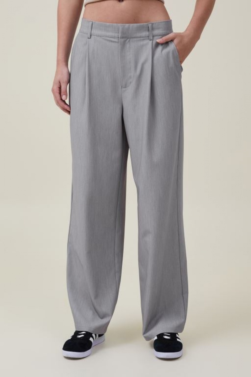 Pantalon Cotton On Jamie Suiting Mujer Gris | xyuo7Y3BXhw