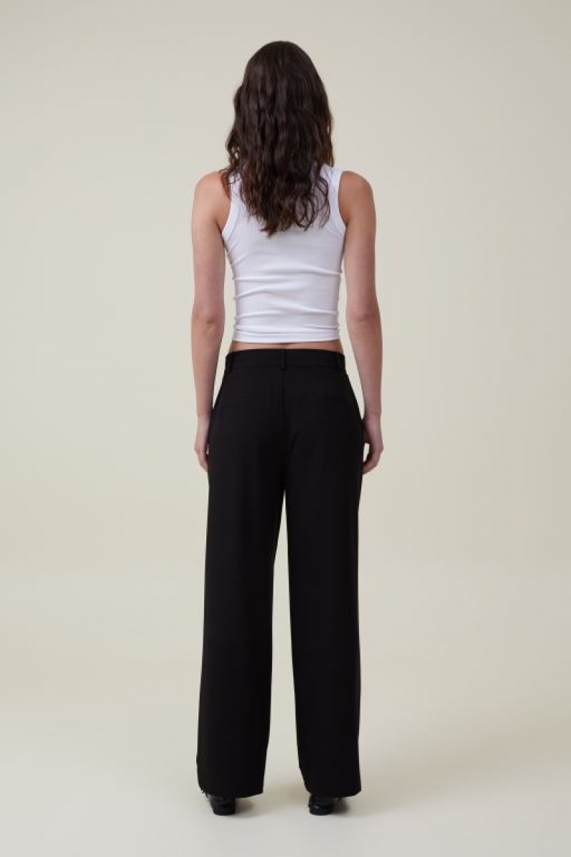 Pantalon Cotton On Jamie Suiting Mujer Negras | Ns9qvqq0l30