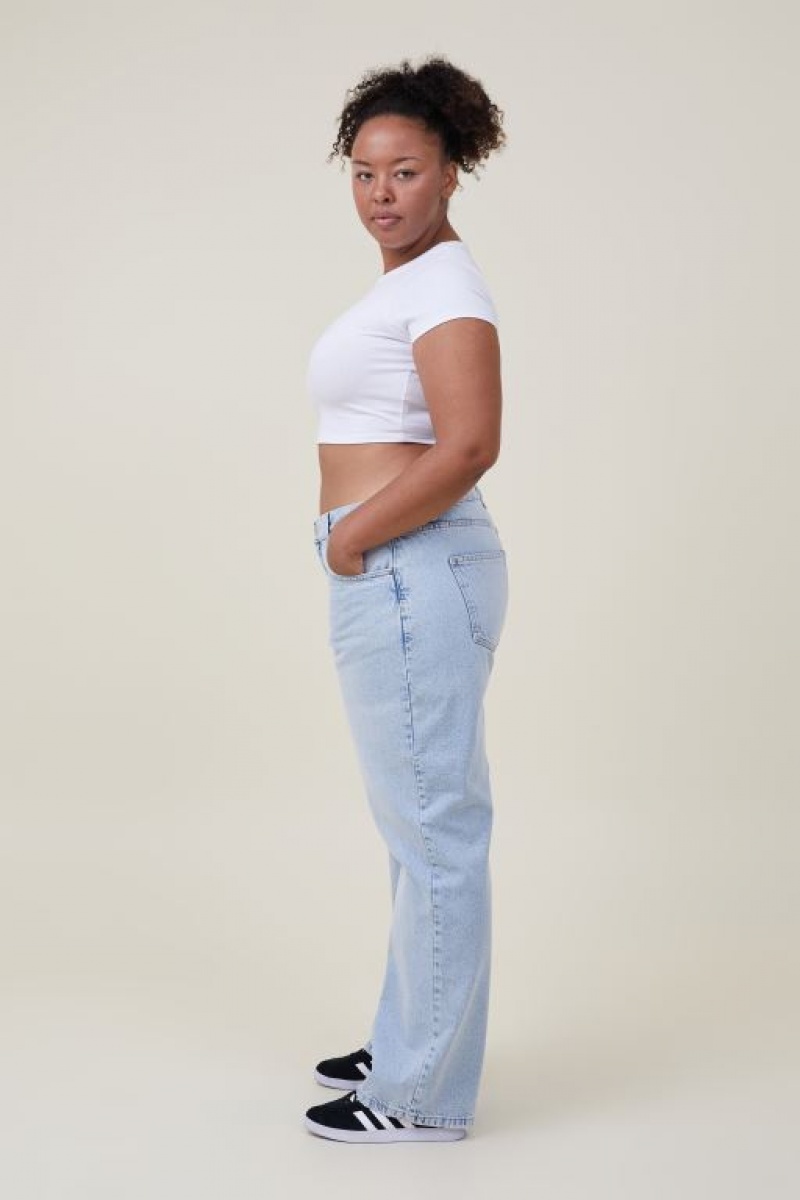 Pantalon Cotton On Loose Directo Jean Mujer Azules | XibB5TP5KMI