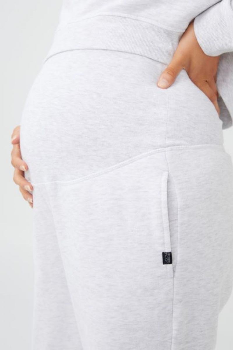 Pantalon Cotton On Maternity Plush Gym Pista Mujer Gris | C6mGZv2D5Sq