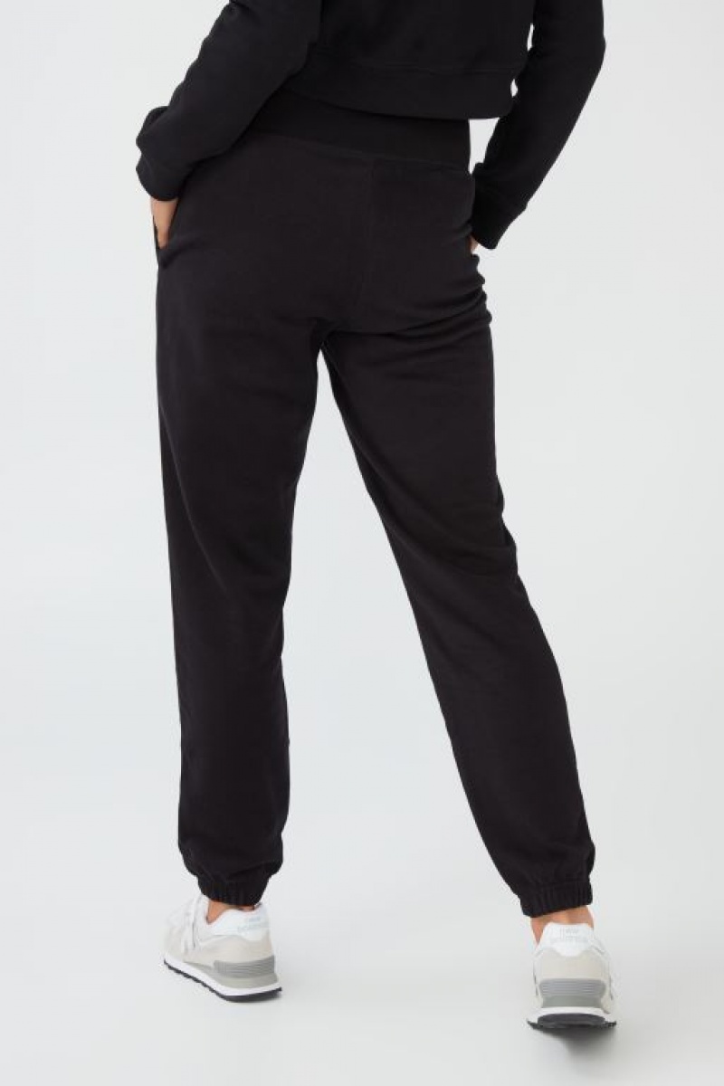 Pantalon Cotton On Maternity Plush Gym Pista Mujer Negras | jYIsxCfoYzR