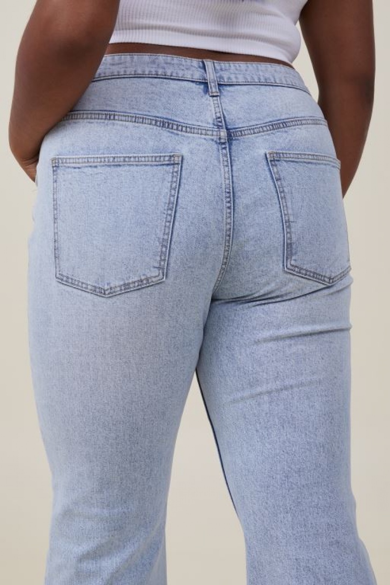 Pantalon Cotton On Original Flare Jean Mujer Azules | rGlCDte7w6n