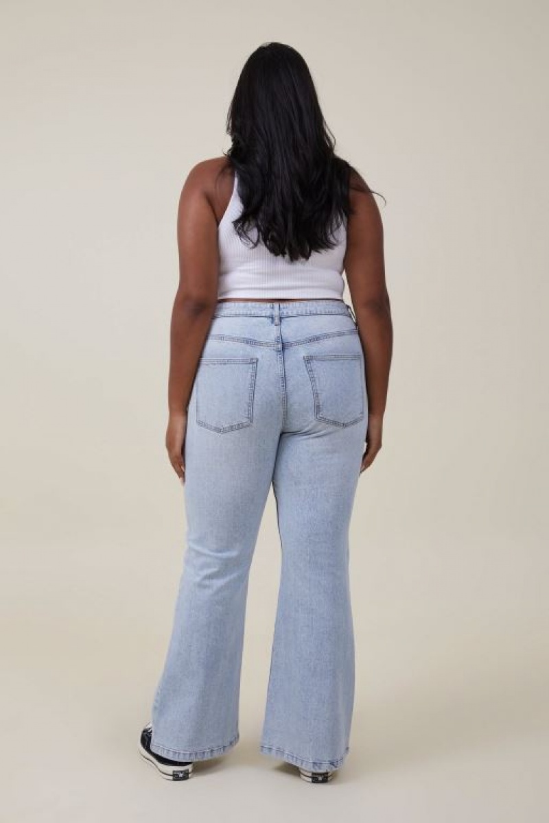 Pantalon Cotton On Original Flare Jean Mujer Azules | rGlCDte7w6n