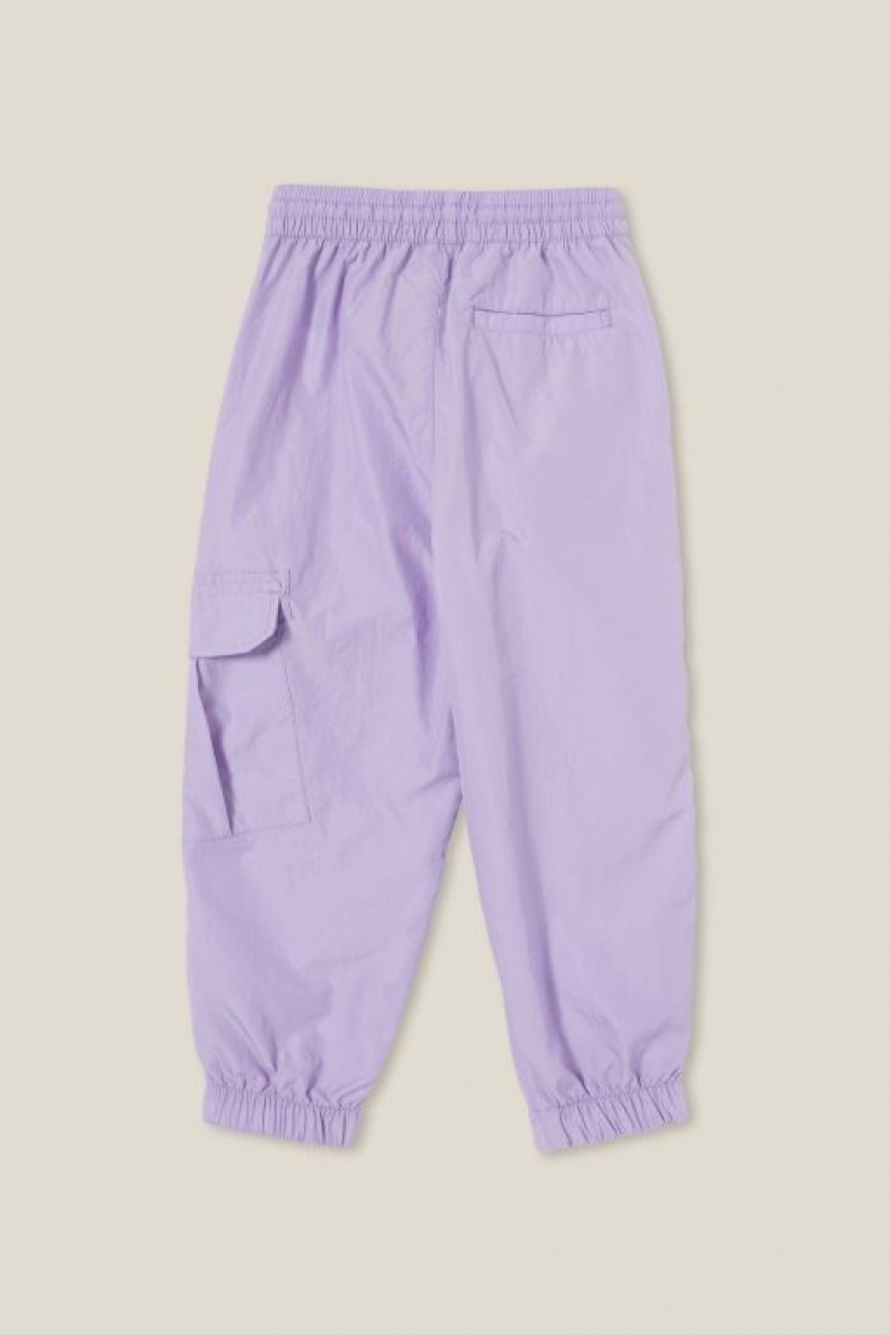 Pantalon Cotton On Peta Parachute Niña Moradas | yja5eqj9jDh