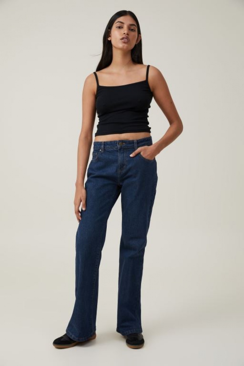 Pantalon Cotton On Stretch Bootcut Flare Jean Mujer Azules | RVoyg2DMa8V