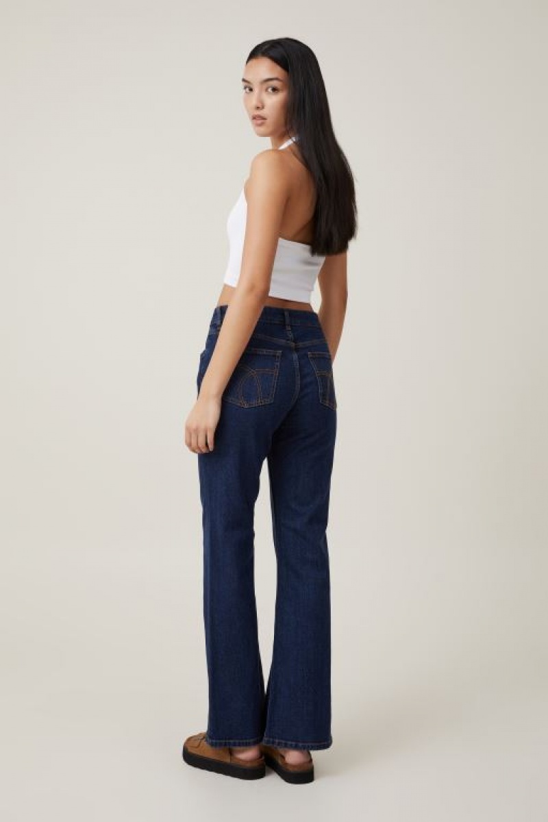 Pantalon Cotton On Stretch Bootcut Flare Jean Mujer Azules | AHhwdn7IkmG