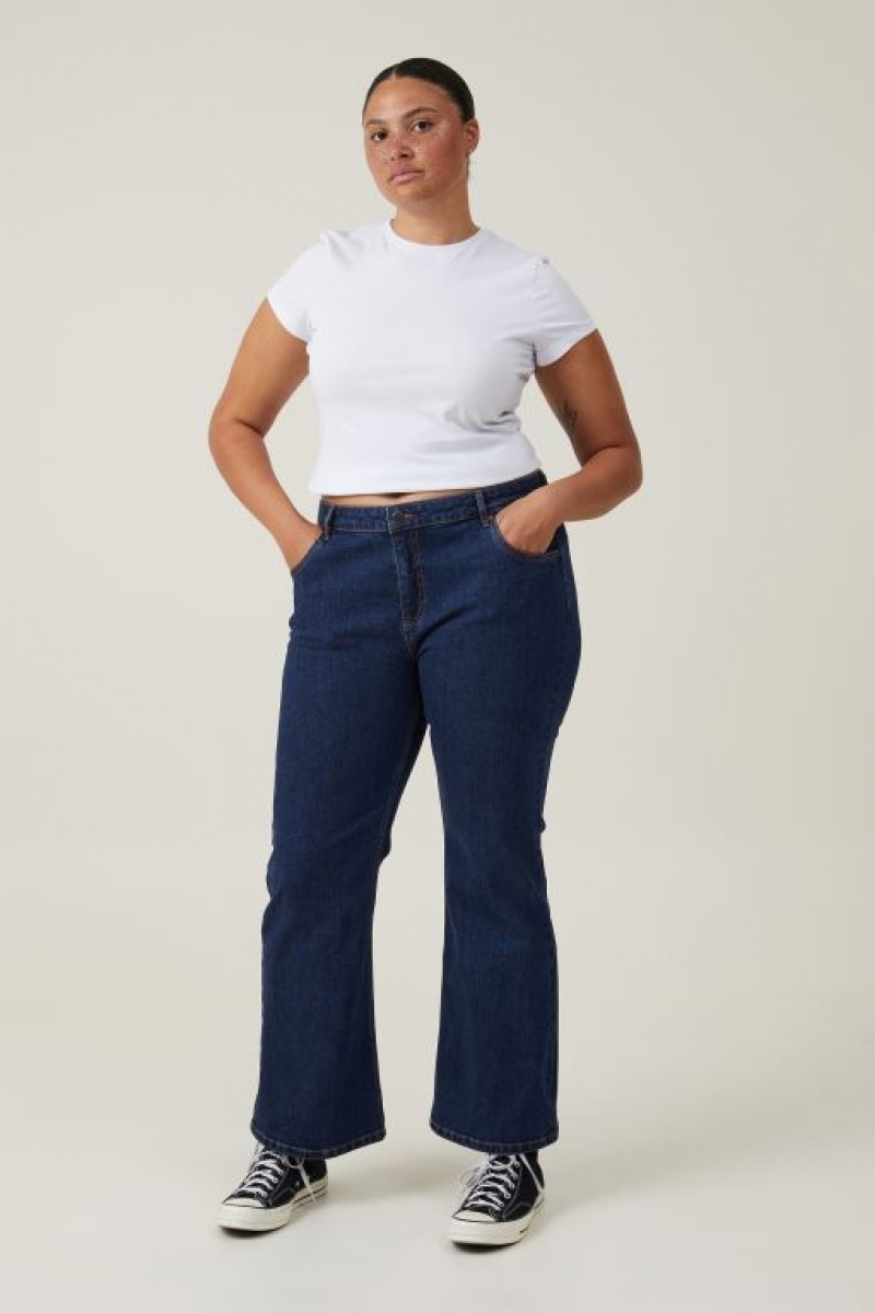 Pantalon Cotton On Stretch Bootcut Flare Jean Mujer Azules | AHhwdn7IkmG