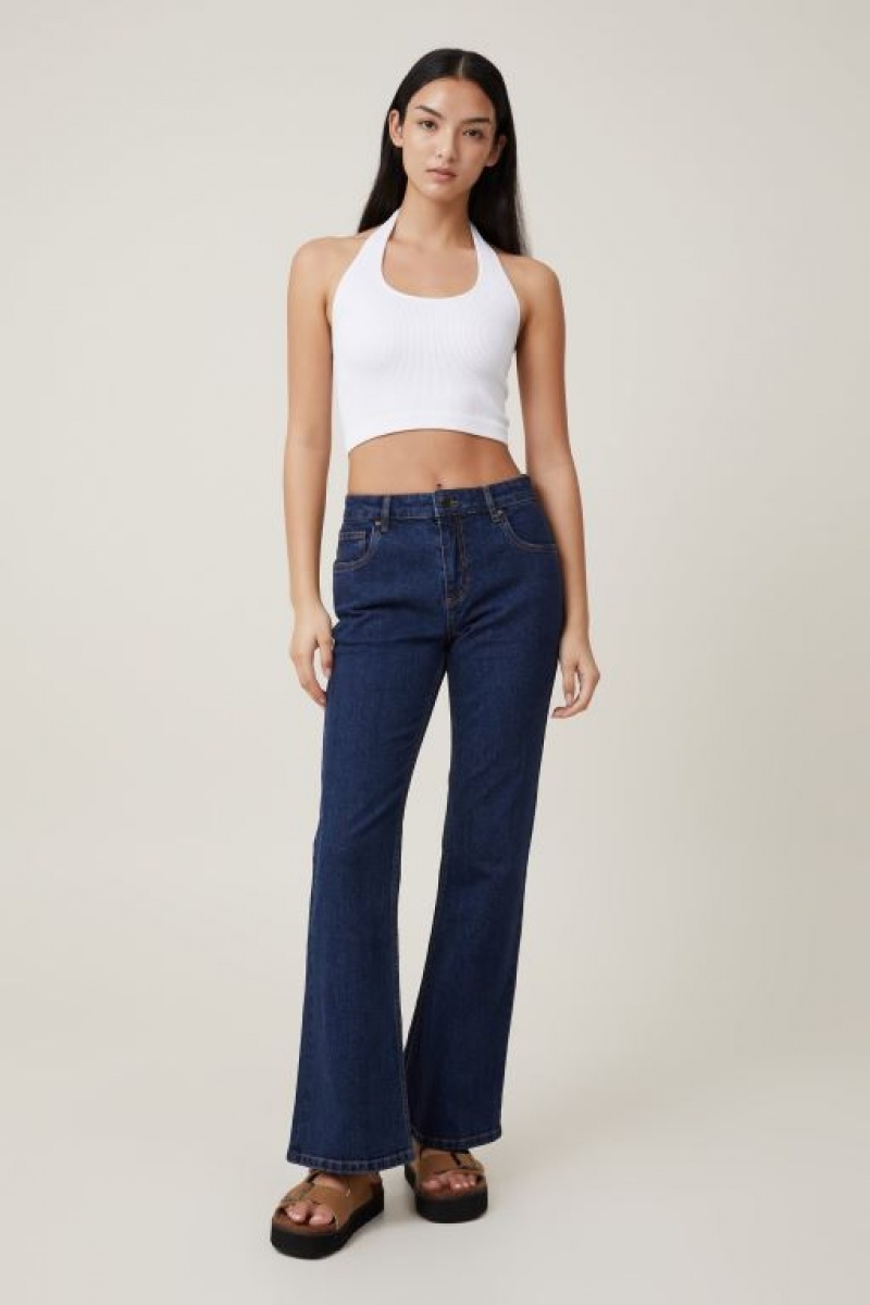 Pantalon Cotton On Stretch Bootcut Flare Jean Mujer Azules | AHhwdn7IkmG