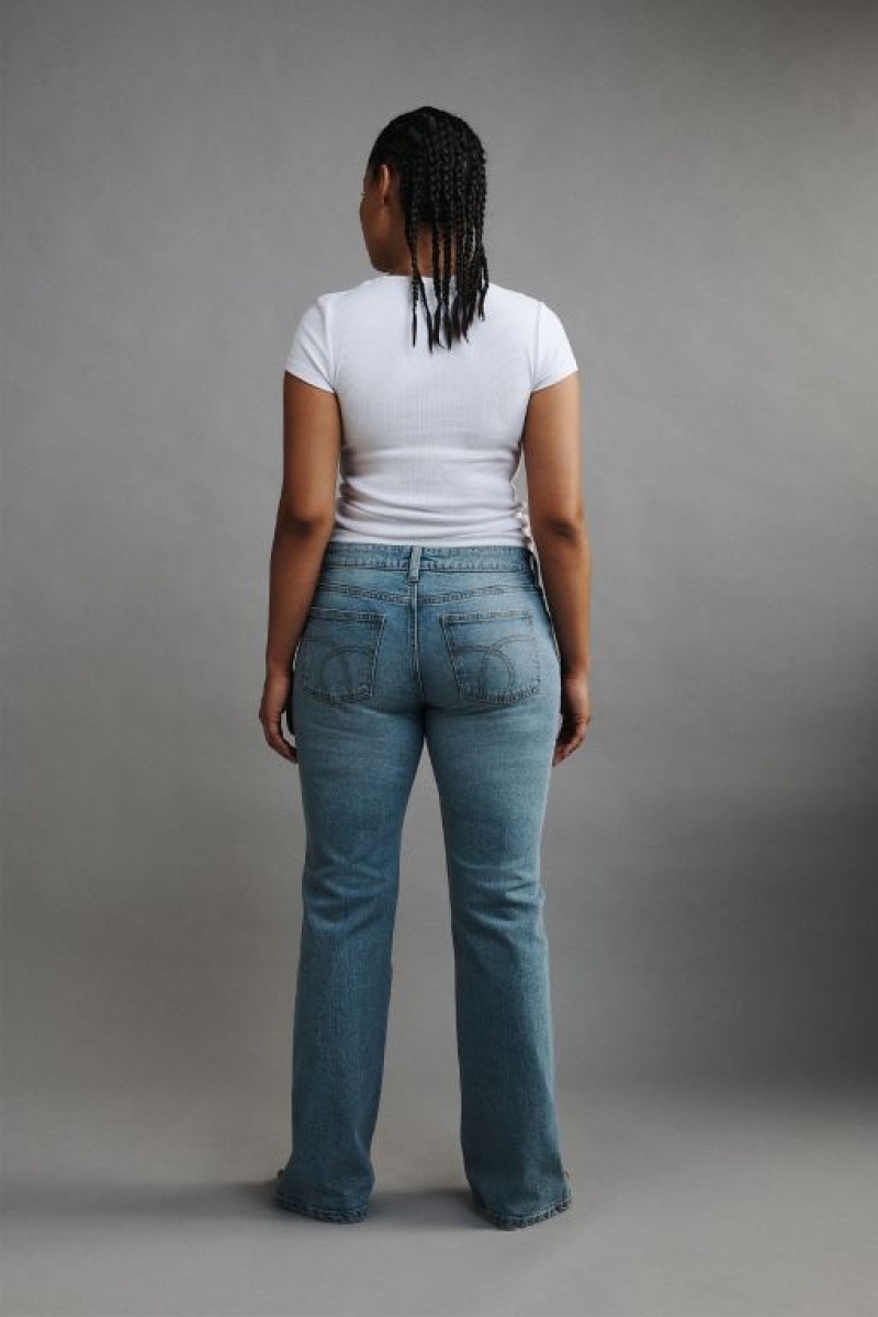 Pantalon Cotton On Stretch Bootcut Flare Jean Mujer Azules | nzZkemsryU0