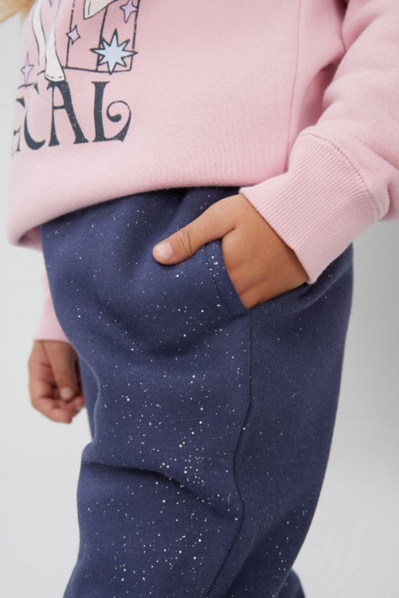 Pantalones Deportivos Cotton On License Evan Niña Indigo | H4LONW6dUu6