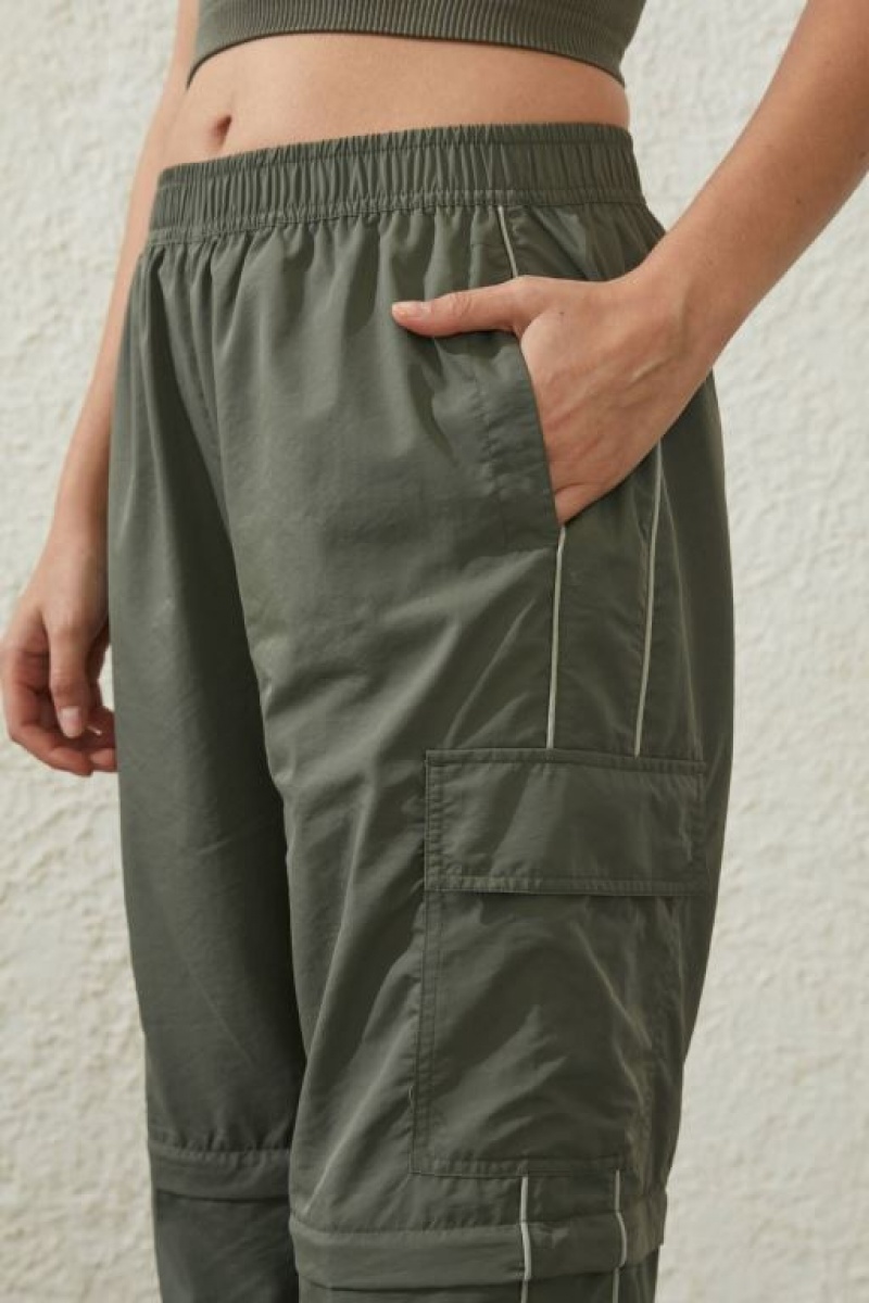 Pantalones Deportivos Cotton On Woven Zip Off Cargo Mujer Verde | QkCmAKNshQh