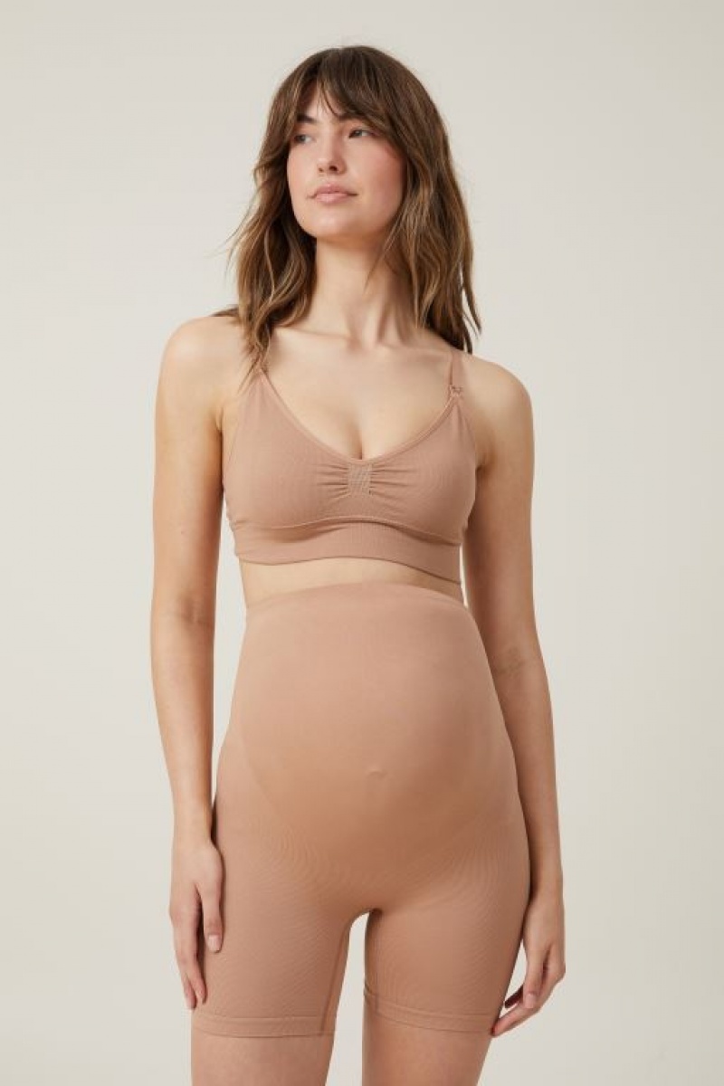 Ropa de Premamá Cotton On Seamless Nursing Bra Mujer Maple | UaK4wW2dhUL