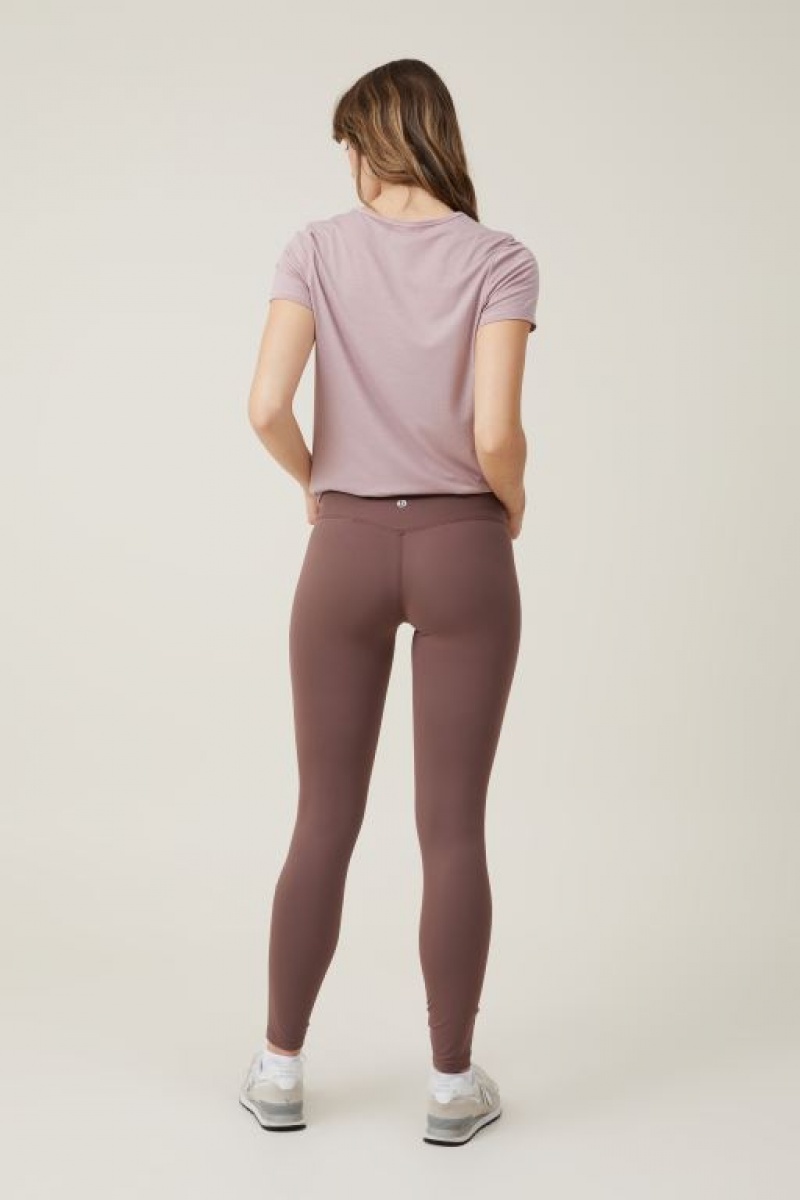 Ropa de Premamá Cotton On Ultra Soft Yoga Full Length Tight Mujer Gris Oscuro Marrones | 4VTW1fodxLx