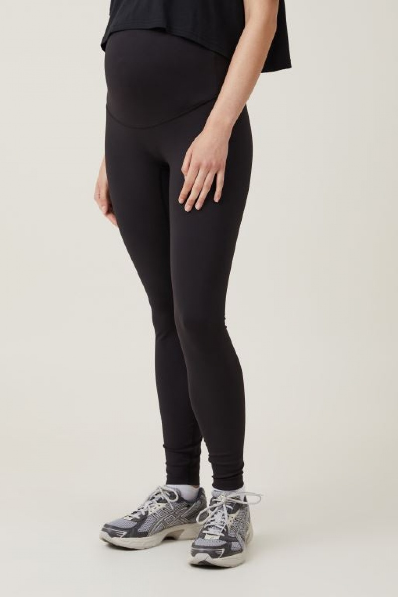 Ropa de Premamá Cotton On Ultra Soft Yoga Full Length Tight Mujer Negras | q5AAZ12yzto