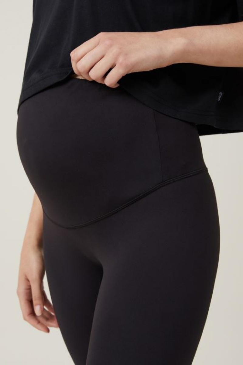 Ropa de Premamá Cotton On Ultra Soft Yoga Full Length Tight Mujer Negras | q5AAZ12yzto