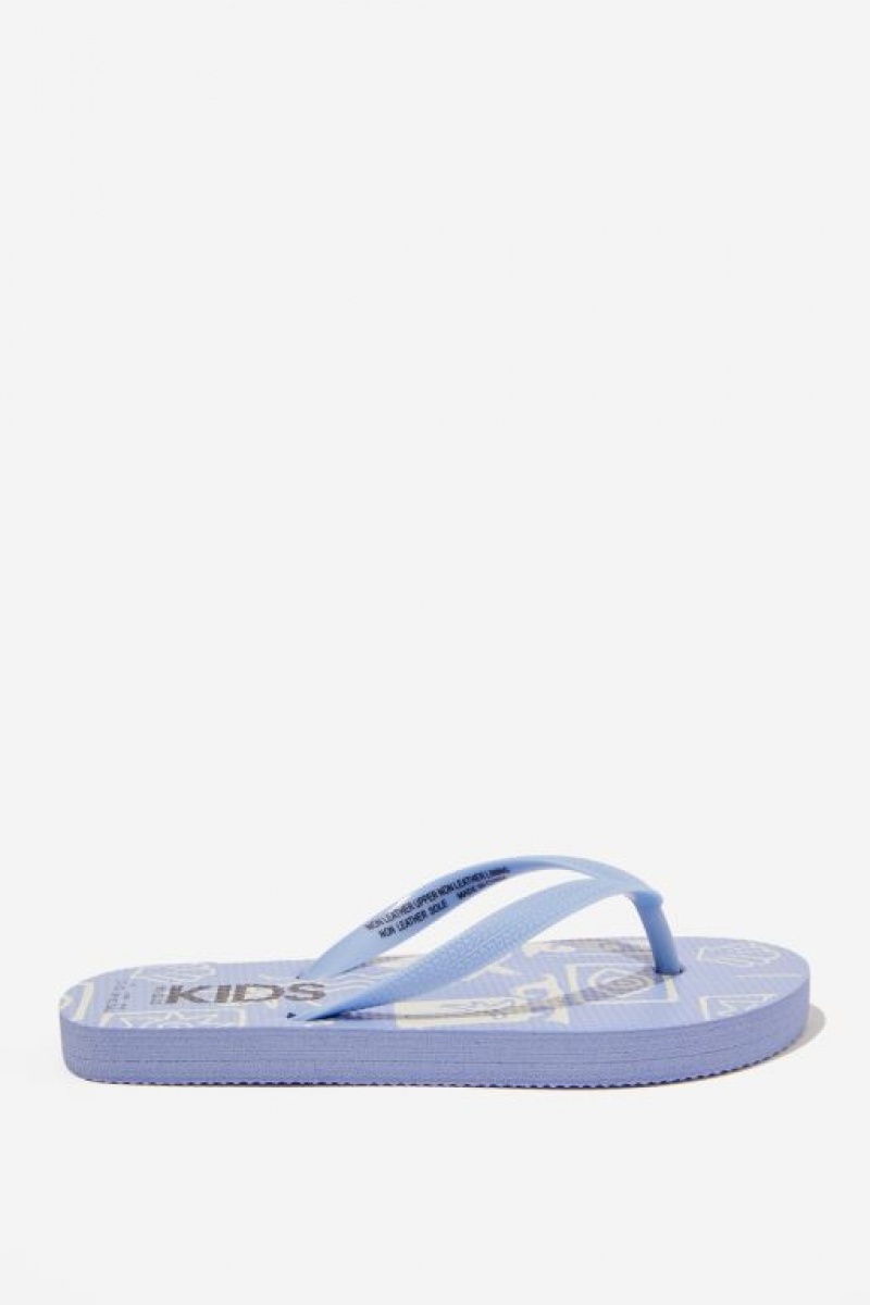 Sandalias Cotton On Printed Flip Flop Niña Azules | OnICC6zHQjv