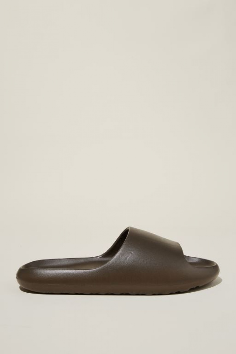 Sandalias Cotton On Vacay Chanclas Hombre Chocolate | 9HPRSomB3LQ