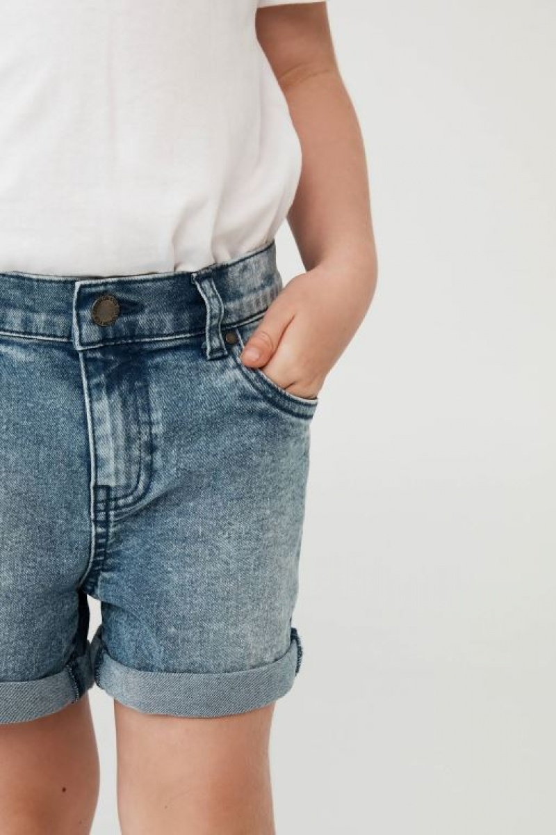 Short Cotton On Cassandra Denim Niña Azules Azules | PxpbV9kVHR4