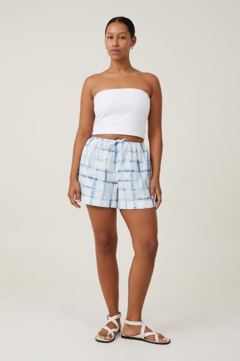 Short Cotton On Frankie Linen Mujer Shibori | CuwenhkvSX8