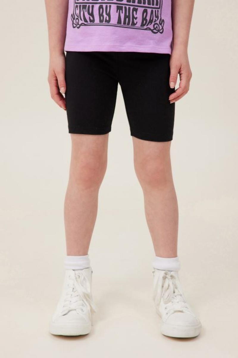 Short Cotton On Hailey Bike Niña Negras | SYDLWXGAqiC