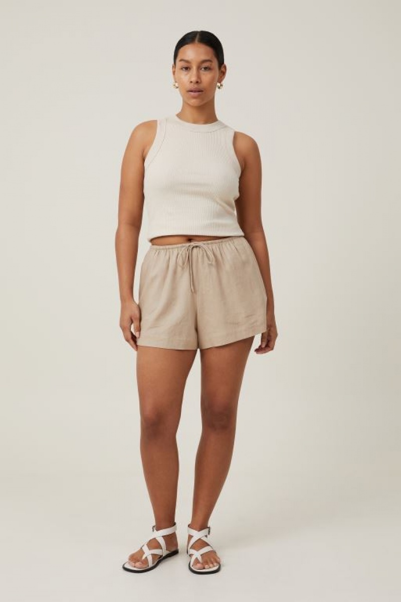 Short Cotton On Haven Mujer Gris Marrones | 5xKngmoSuZ0