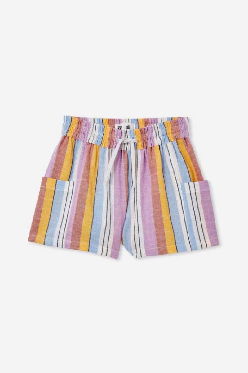 Short Cotton On Kai Niña Rayadas | FEhDBE3Cx65