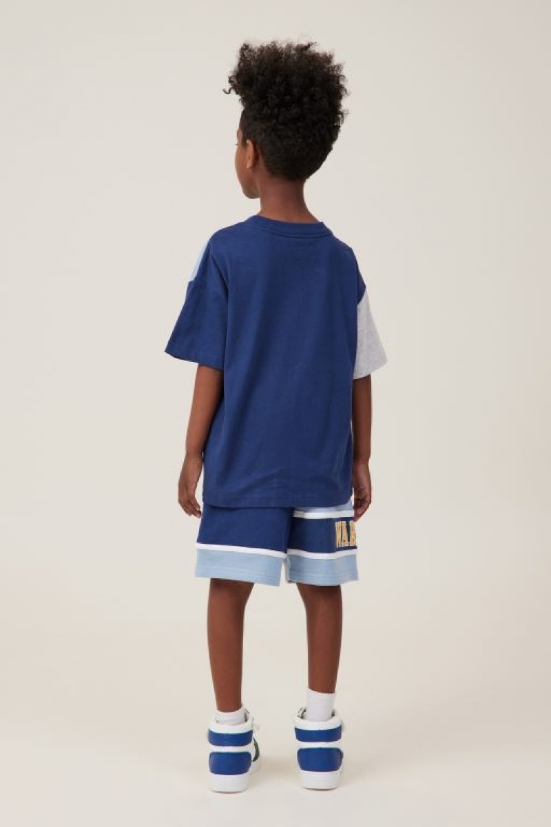 Short Cotton On License Fleece Niño Azules | Zy4PRNeVUOB