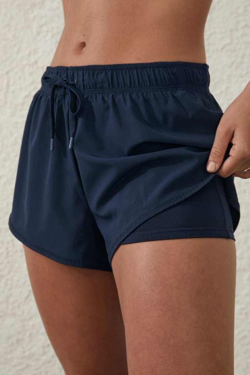 Short Cotton On Lifestyle Move Jogger Mujer Azul Marino | rQdW1aJttVz