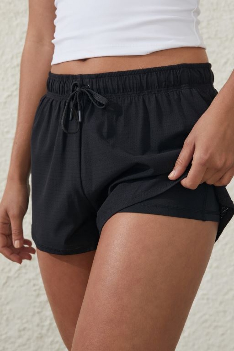 Short Cotton On Lifestyle Move Jogger Mujer Negras | Z8nmh9OvdOa