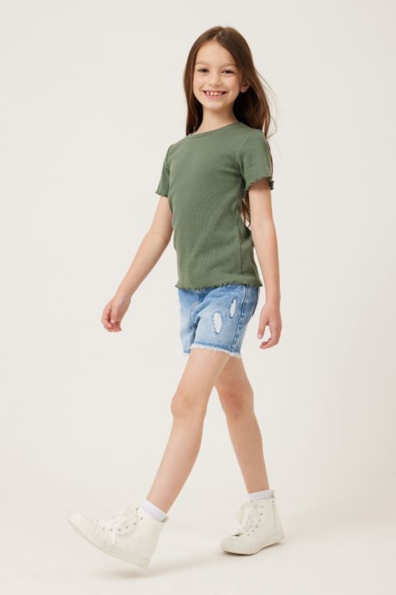 Short Cotton On Sunny Denim Niña Azules | dHBEqMvKneV