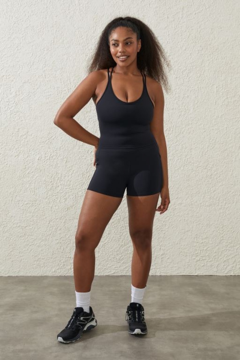 Short Cotton On Ultra Luxe Pocket Shortie Mujer Negras | ilHfR0f5rhM