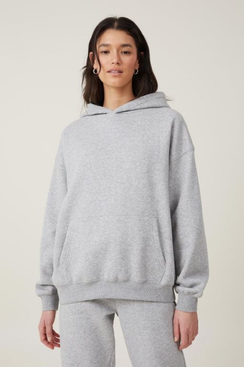 Sudadera con Capucha Cotton On Classic Mujer Gris | 6oU1H24k1k0