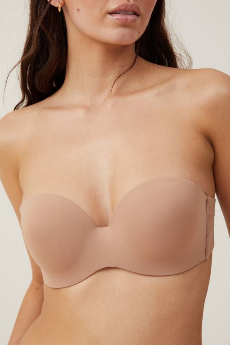 Sujetadores Cotton On Everyday Contour Strapless Mujer Maple | zDKYHyVZpcG