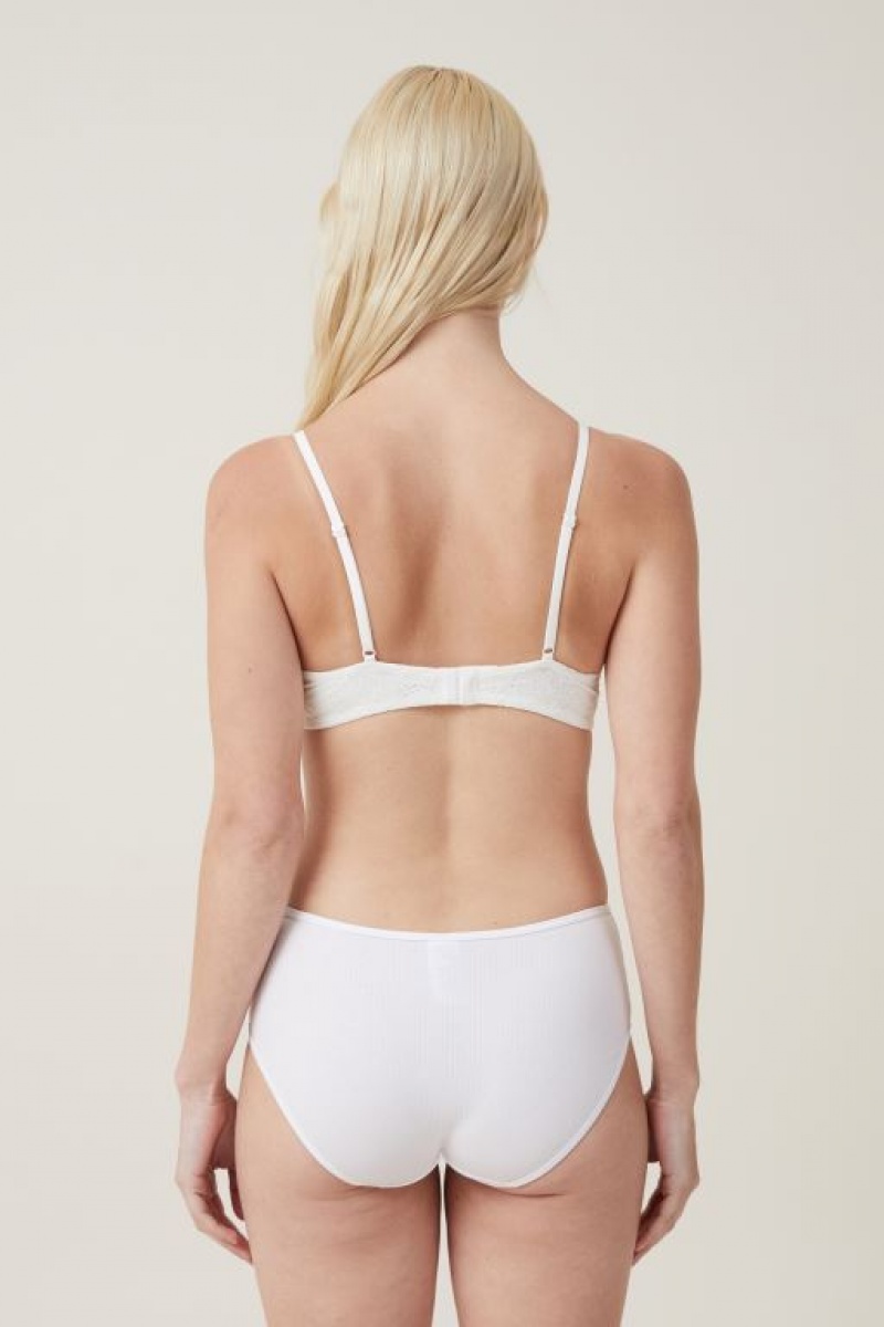 Sujetadores Cotton On Everyday Encaje Underwire Mujer Creme | Jv9rGPJh70r