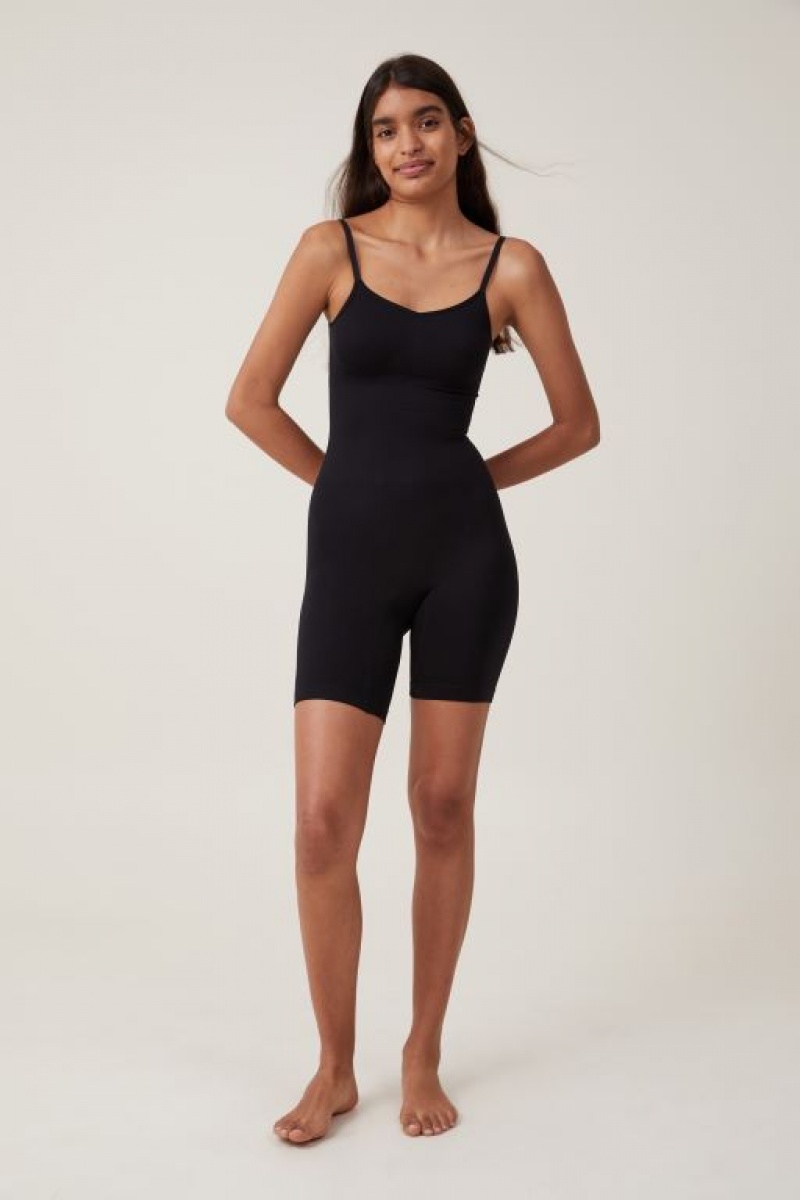 Sujetadores Cotton On Seamless Shapewear Bodysuit Corta Mujer Negras | Wd4KeGoi1yU