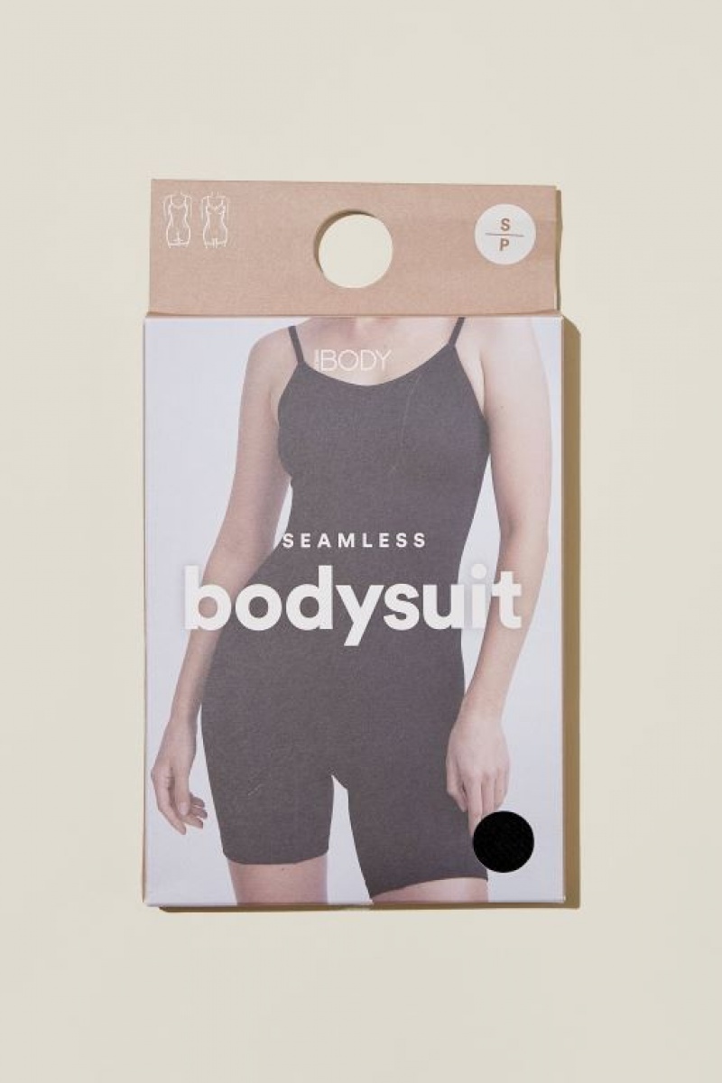 Sujetadores Cotton On Seamless Shapewear Bodysuit Corta Mujer Negras | Wd4KeGoi1yU