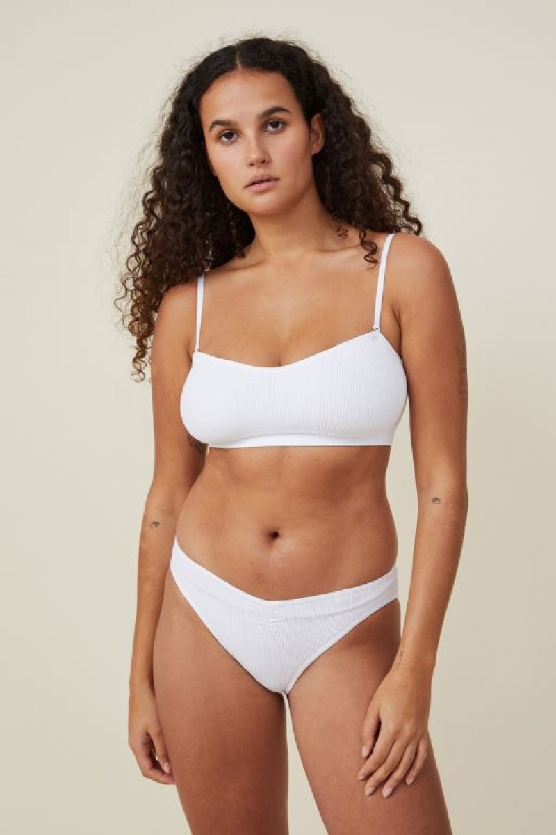 Sujetadores Cotton On Seamless Sweetheart Acolchado Bandeau Mujer Blancas | ZRQIxPyGjBc