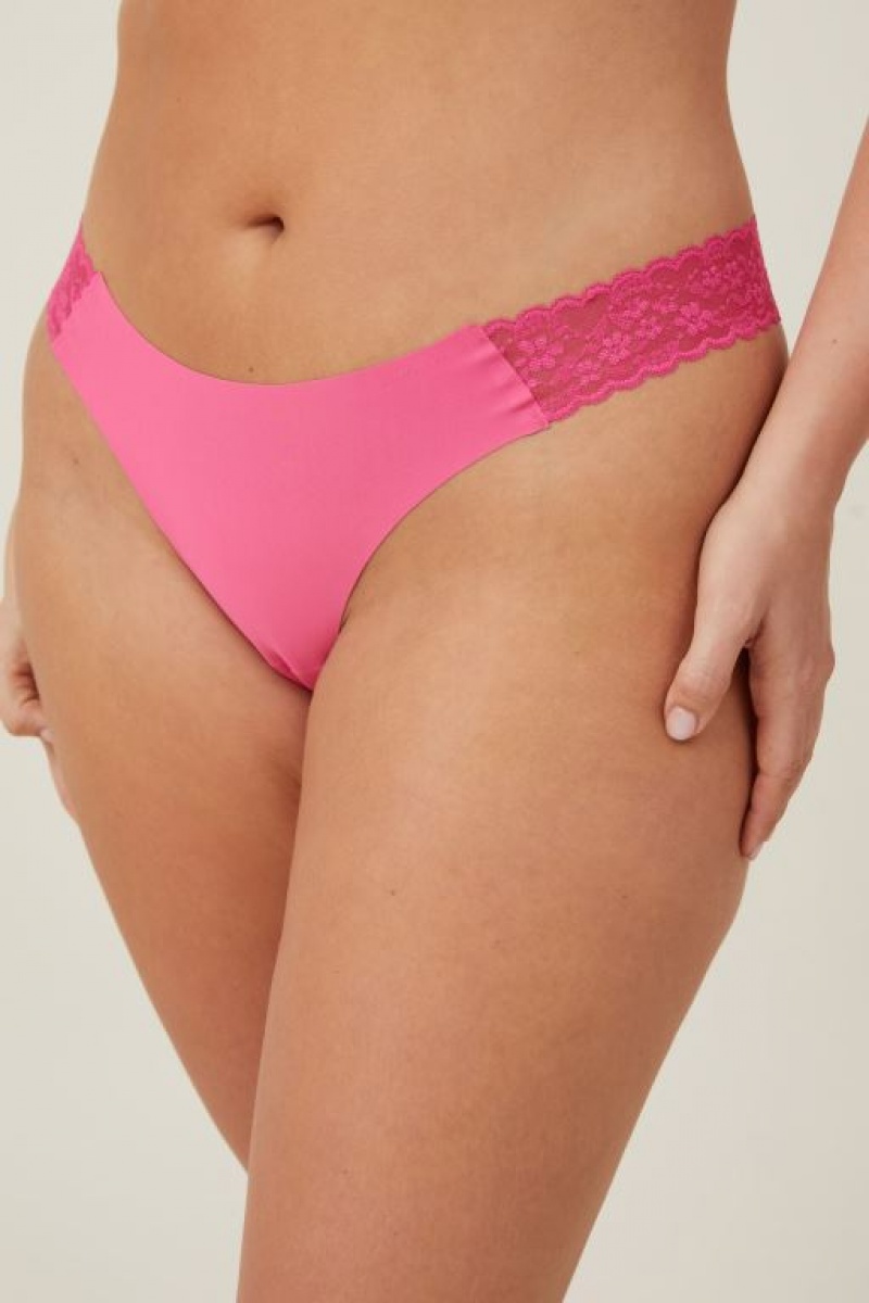 Tanga Cotton On Party Pants Seamless Brief Mujer Rosas Rojas | sYPjM1dtI5I