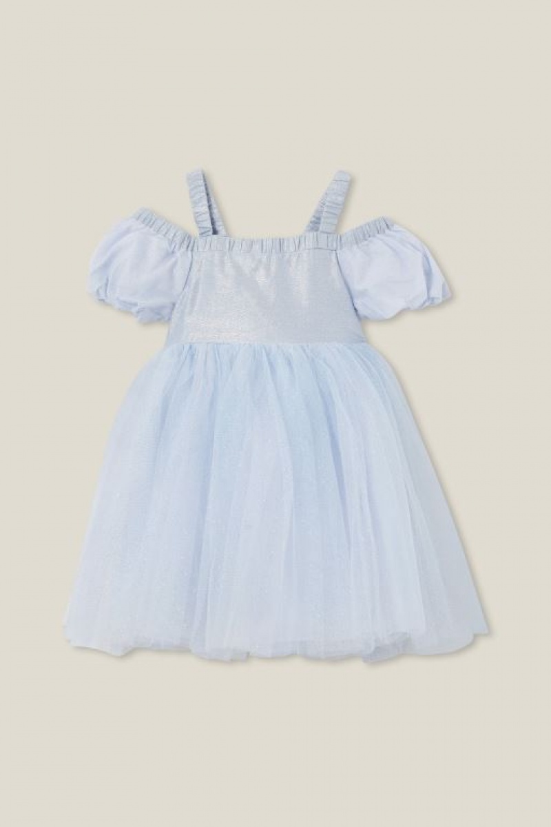 Vestido Cotton On Ella Up Niña Azules | PhLVjE8i7hH