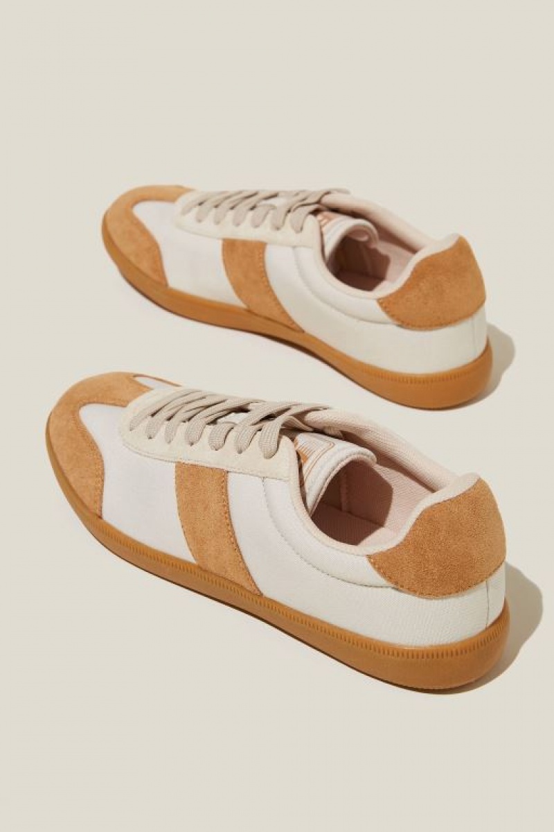 Zapatillas Cotton On Bella Sleek Retro Mujer Marrones | s47JF4CxTcB