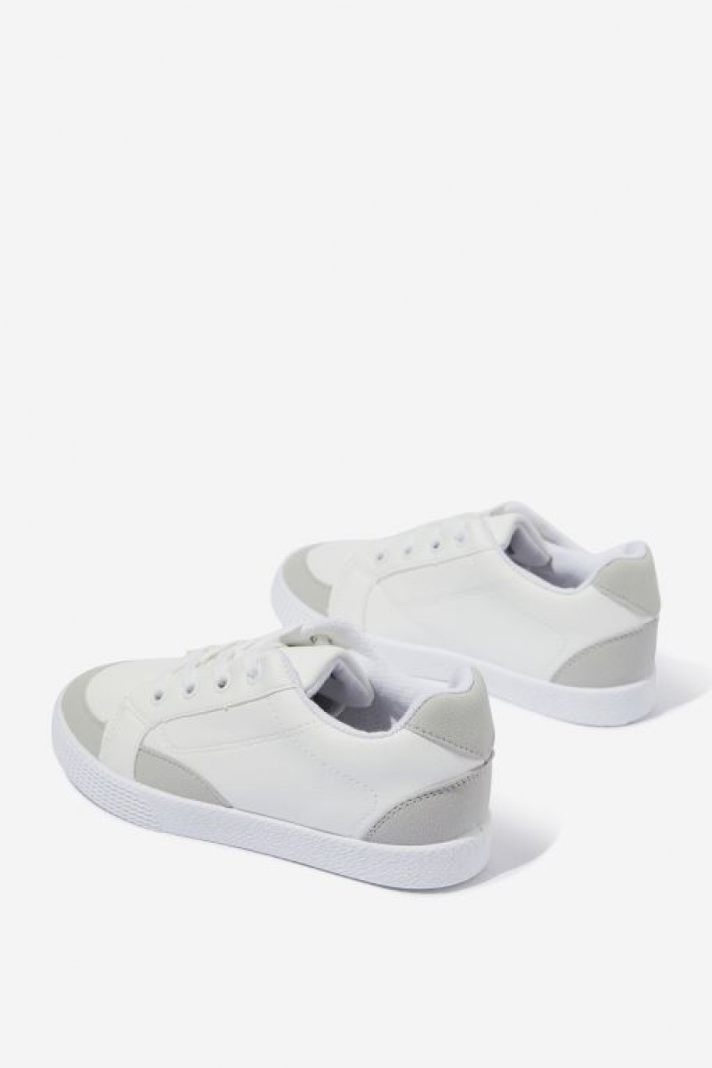 Zapatillas Cotton On Teddy Classic Niña Blancas Gris | lbwo4ZfqMbi