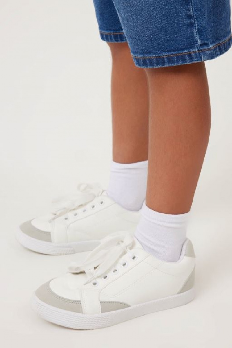 Zapatillas Cotton On Teddy Classic Niña Blancas Gris | lbwo4ZfqMbi